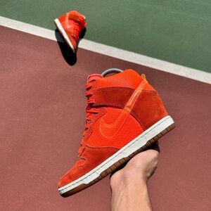 ❌SOLD❌Nike Dunk Sky High ‘Total Crimson’